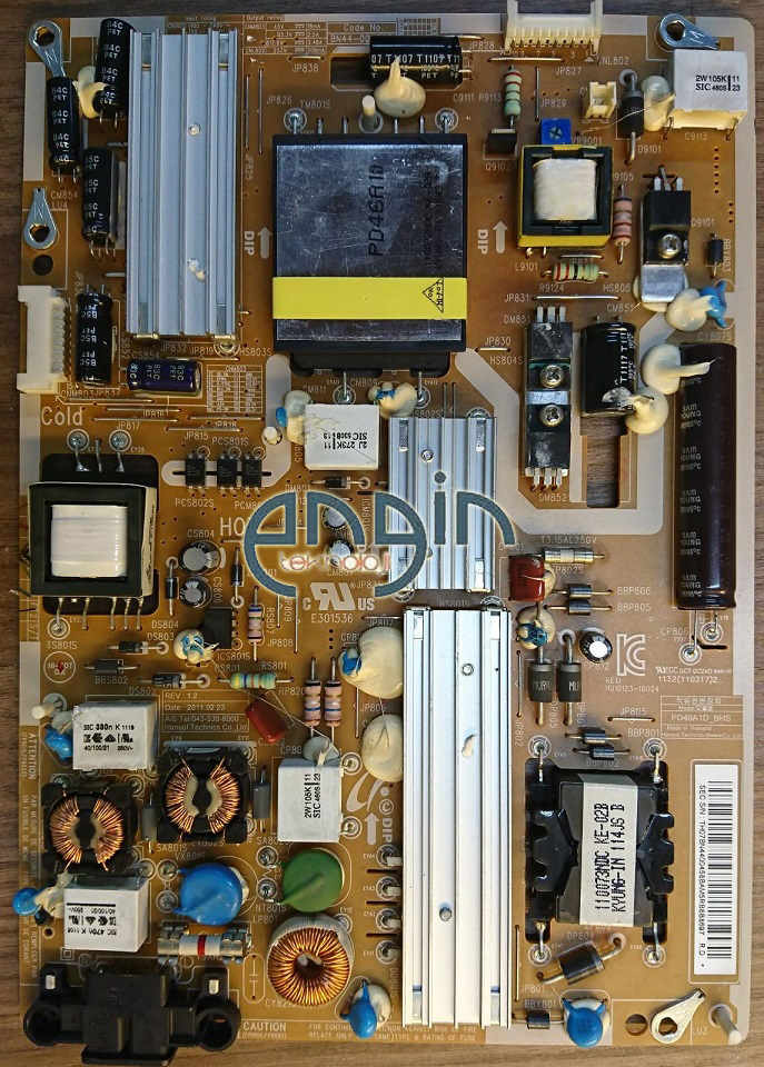 Samsung BN44-00458B UE40D6000,POWER Board