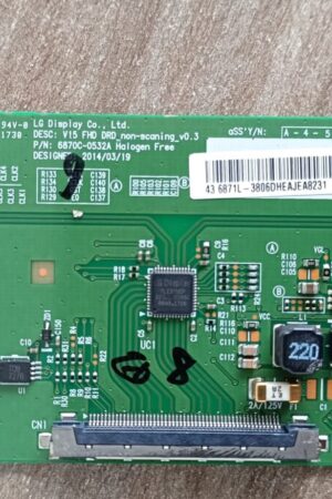 LG 43LJ594V 6870C-053A TCON